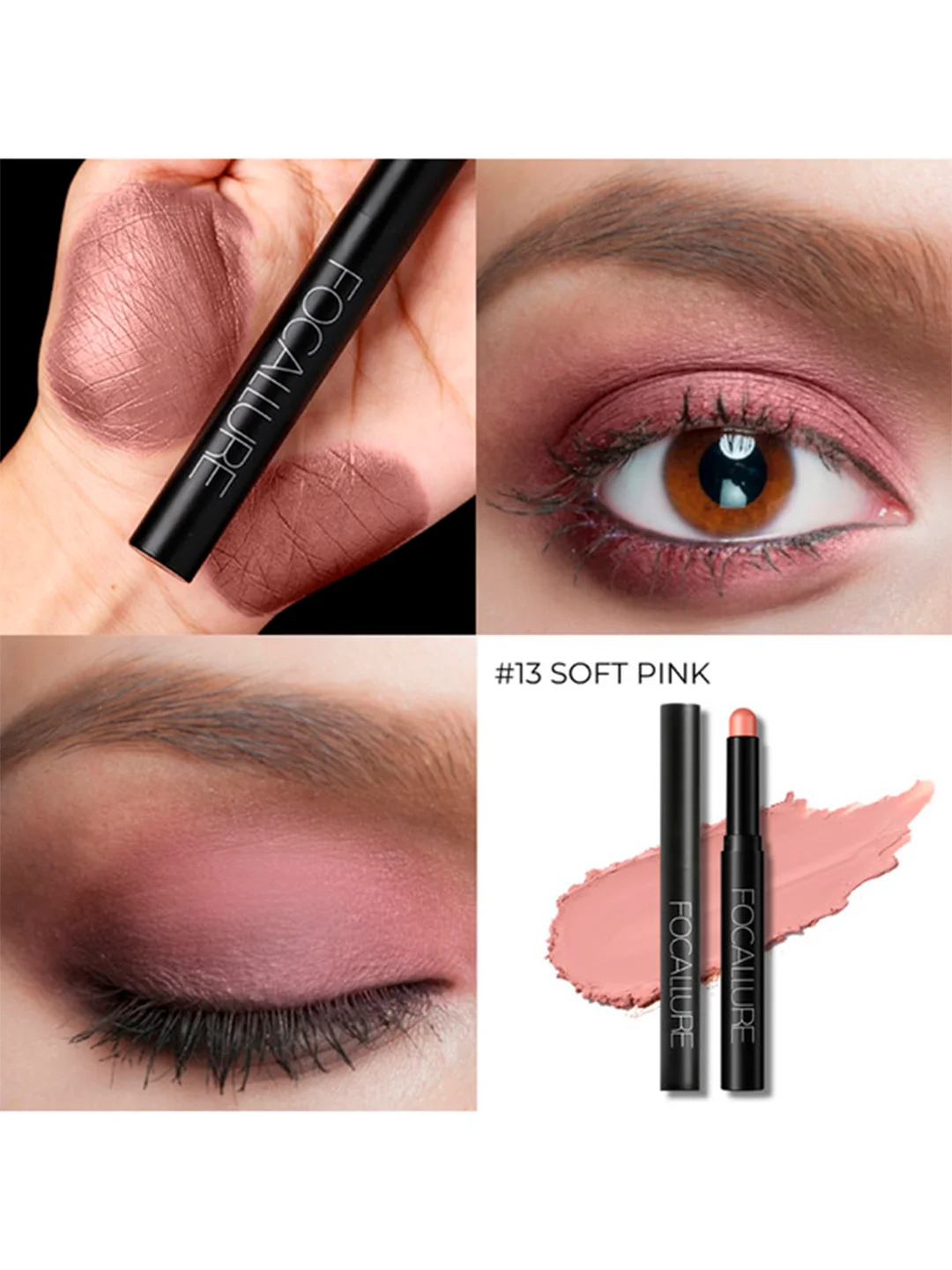 FOCALLURE Тени-карандаш для век Eyeshadow Pencil тон 13, 2 г