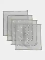 Тряпка металлическая для мытья посуды 4 штуки, 20x20см металлическое полотенце