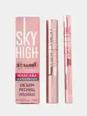 Набор,Тушь для ресниц Sky High, подвока-фломастер черная для глаз Sky Line