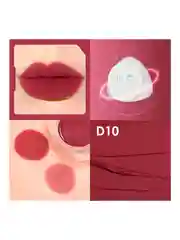 FOCALLURE Кремовые румяна помада Creamy Lip & Cheek Duo тон D10, 5 г