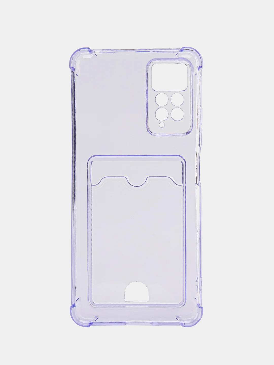 Лавандовый чехол Xiaomi Poco X3 12 Pro Redmi 9 9A 10C 12C Note 9 12 5G 10 Pro с карманом для карты