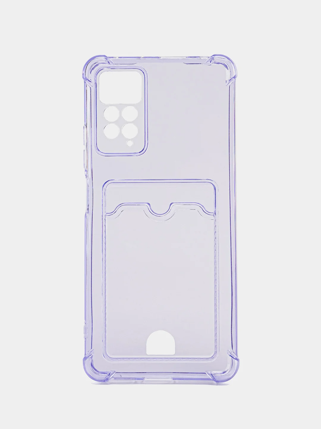 Лавандовый чехол Xiaomi Poco X3 12 Pro Redmi 9 9A 10C 12C Note 9 12 5G 10 Pro с карманом для карты