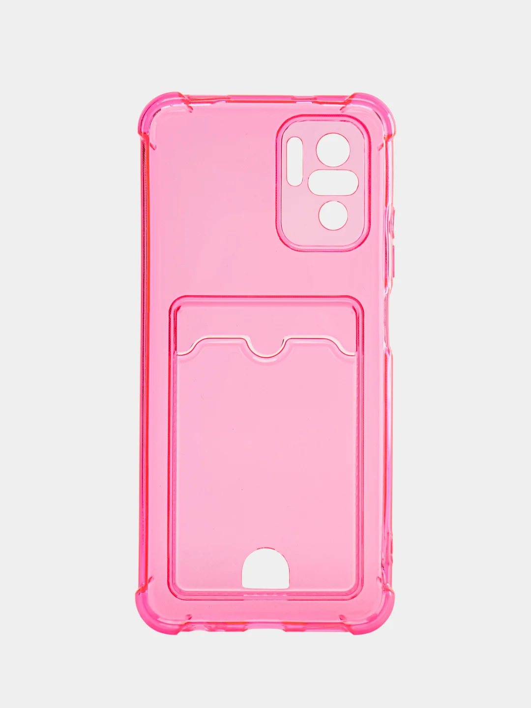 Фуксия чехол Xiaomi Poco X3 12 Pro Redmi 9 9A 10C 12C Note 9 12 5G 10 Pro с карманом для карты