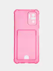Фуксия чехол Xiaomi Poco X3 12 Pro Redmi 9 9A 10C 12C Note 9 12 5G 10 Pro с карманом для карты