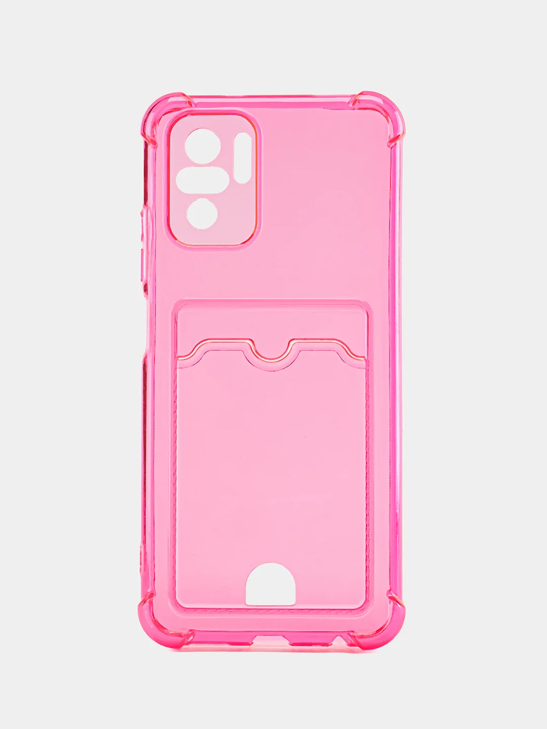 Фуксия чехол Xiaomi Poco X3 12 Pro Redmi 9 9A 10C 12C Note 9 12 5G 10 Pro с карманом для карты