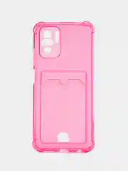 Фуксия чехол Xiaomi Poco X3 12 Pro Redmi 9 9A 10C 12C Note 9 12 5G 10 Pro с карманом для карты