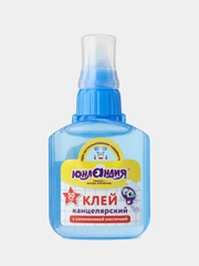 Клей канцелярский 50 мл., с силиконовой кисточкой