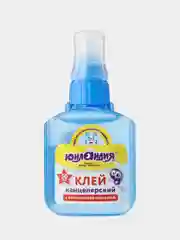 Клей канцелярский 50 мл., с силиконовой кисточкой