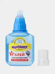Клей канцелярский 50 мл., с силиконовой кисточкой