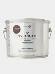 Коричневый грунт-эмаль Elcon по ржавчине по металлу 3 в 1 матовая