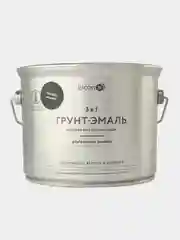 Черный грунт-эмаль Elcon по ржавчине по металлу 3 в 1 матовая