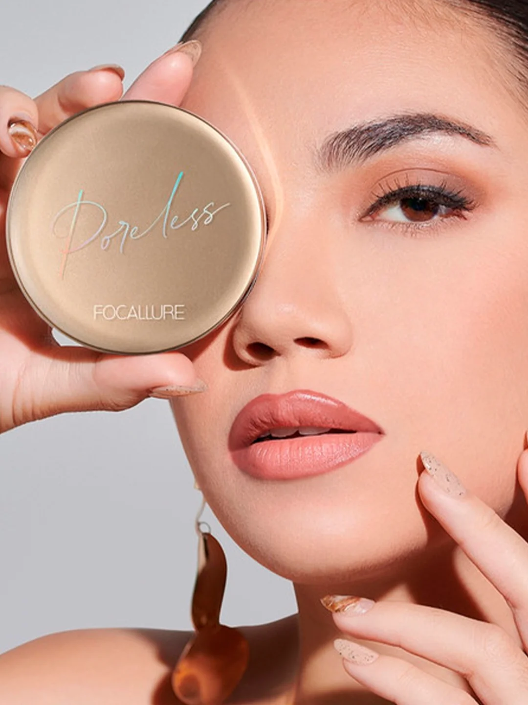 FOCALLURE Тональный крем кушон Poreless Matte Air Cushion Foundation 102 тёплый бежевый