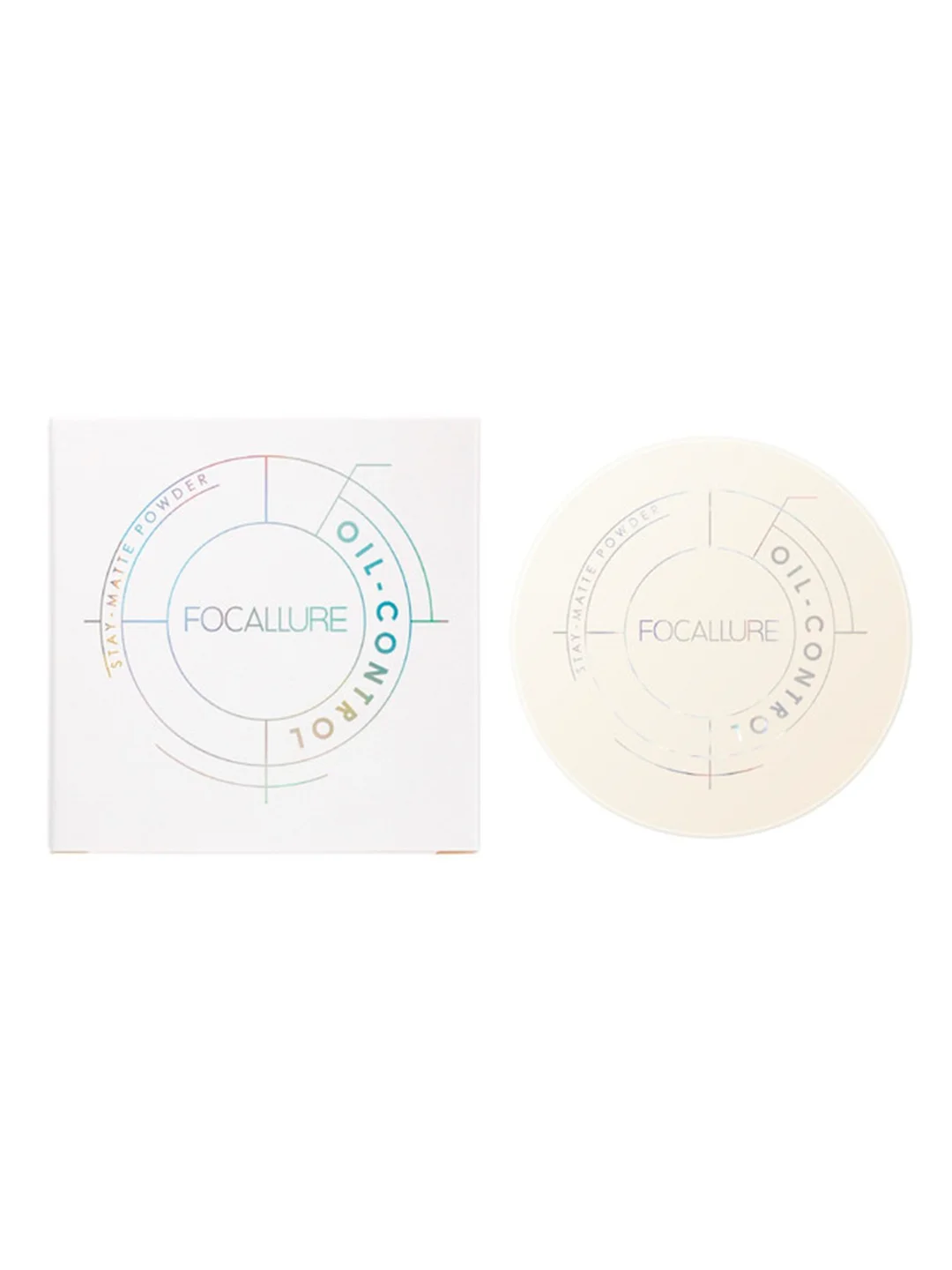 FOCALLURE Пудра для лица Oil control Stay matte Powder тон 001, 10 г