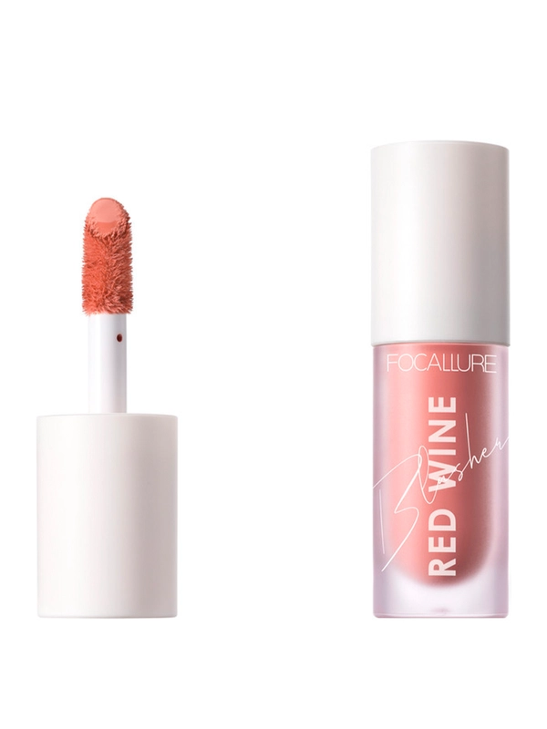 FOCALLURE Румяна жидкие Hangover Red Wine Blusher тон B03, 5 г