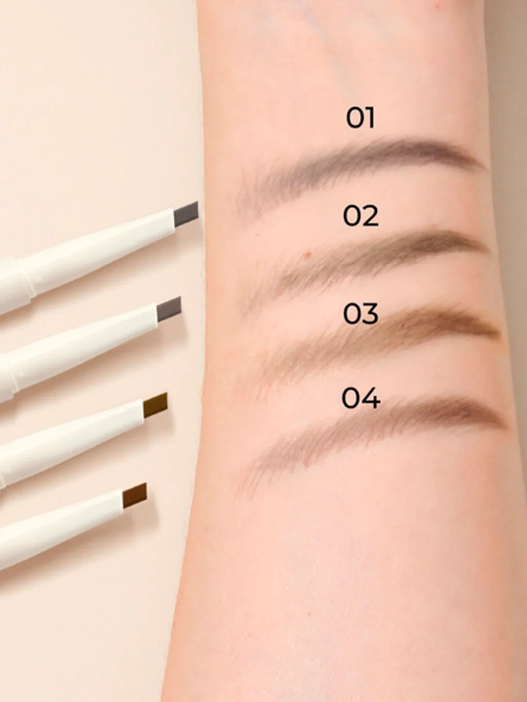 FOCALLURE Карандаш для бровей Silky Shaping Eyebrow Pencil тон 01, 0,16 г