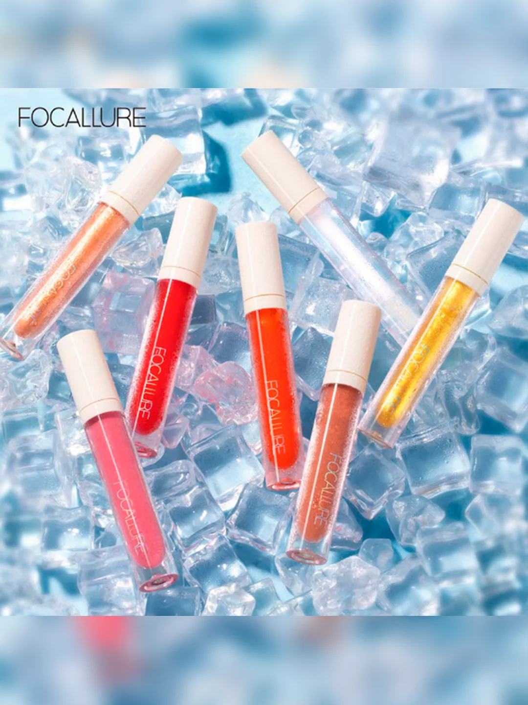FOCALLURE Блеск для губ Plump High Shine Lip Glow тон 02, 2,5 г