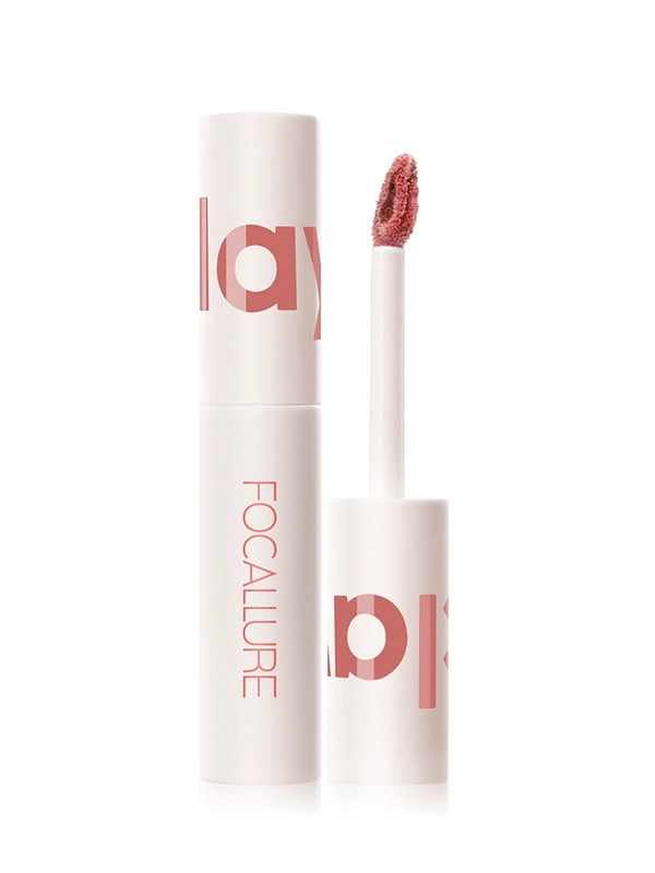 FOCALLURE Помада для губ жидкая матовая Clay Pillowy Soft Liquid Lipstick тон 101, 2 г
