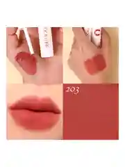 FOCALLURE Помада для губ жидкая матовая Clay Pillowy Soft Liquid Lipstick тон 203, 2 г