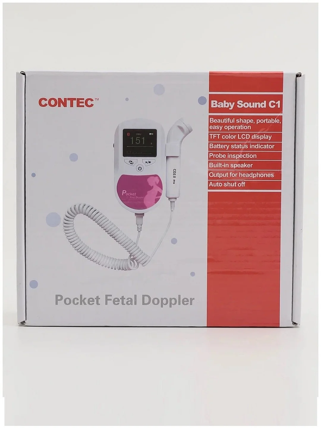 Фетальный допплер Contec Sonoline Baby Sound C1