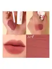 FOCALLURE Помада для губ жидкая матовая Clay Pillowy Soft Liquid Lipstick тон 204, 2 г