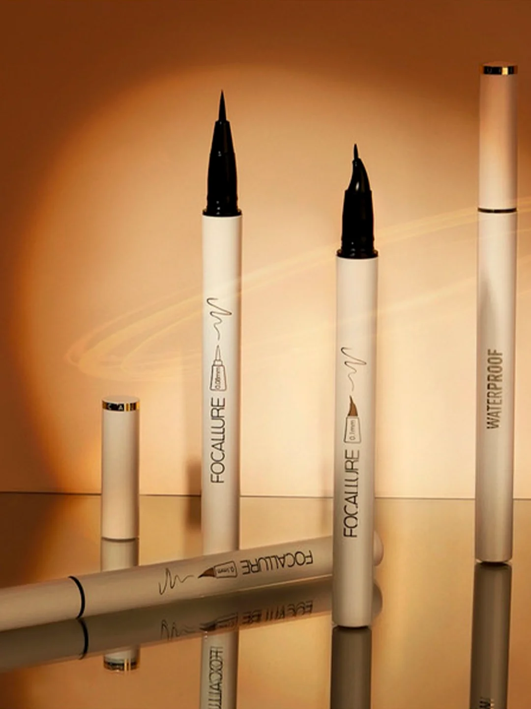 FOCALLURE Подводка для век Lasting Waterproof Liquid Eyeliner тон S01 (чёрная), 0,6 г