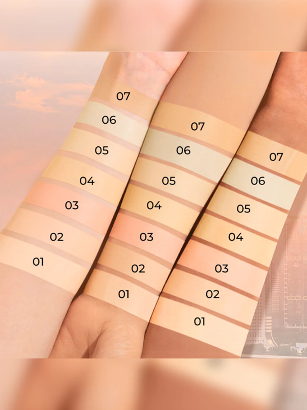 FOCALLURE Консилер с кистью Soft Matte Complete Concealer тон 01 (натуральный светлый) 8 г