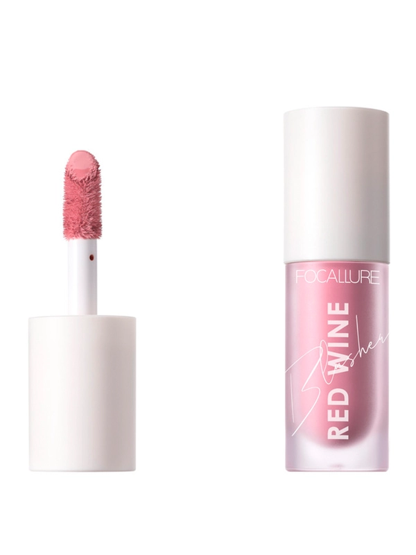 FOCALLURE Румяна жидкие Hangover Red Wine Blusher тон B04, 5 г