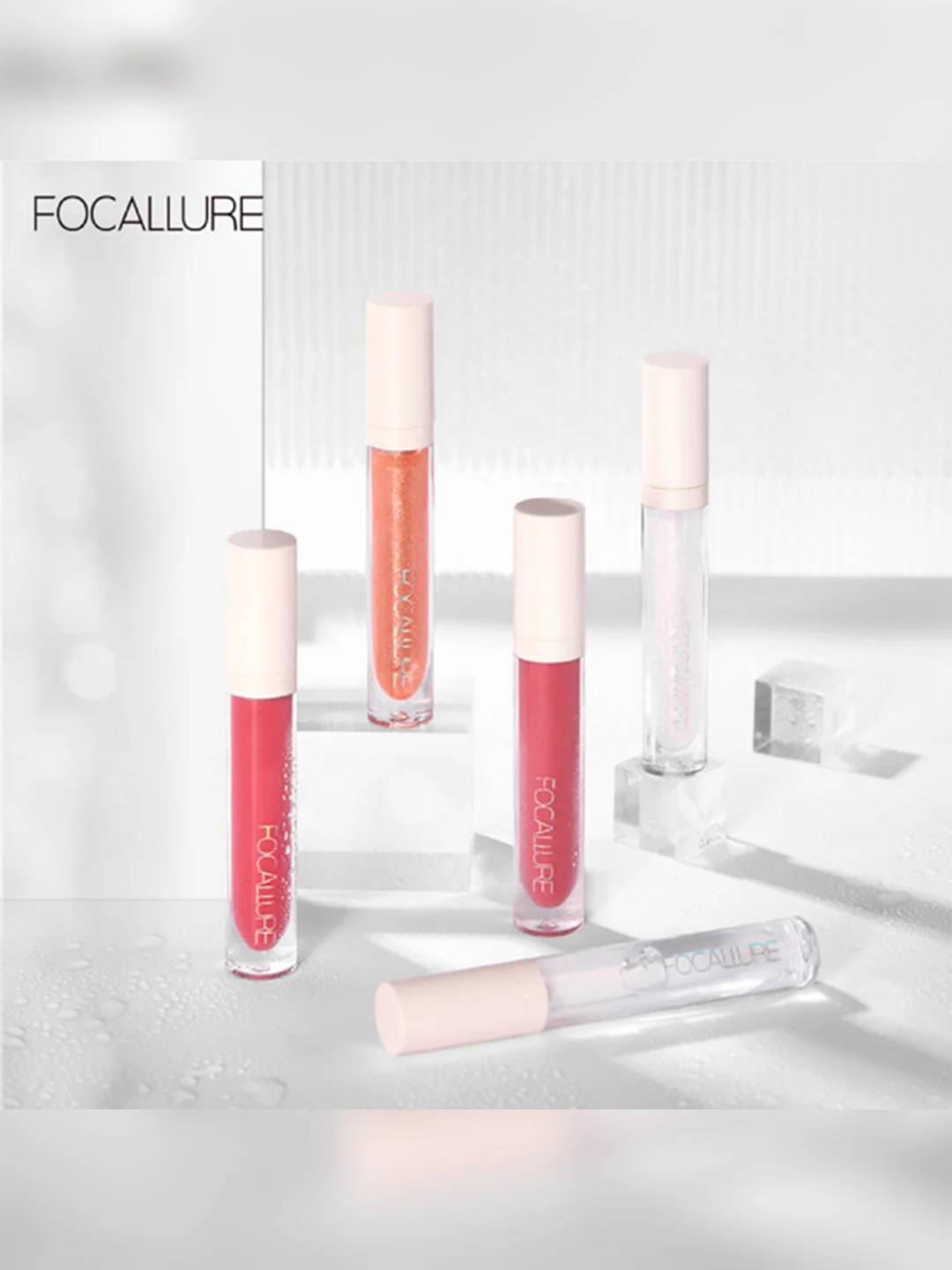 FOCALLURE Блеск для губ Plump High Shine Lip Glow тон 04, 2,5 г
