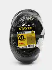 Тёмно-коричневый силовой удлинитель-шнур STAYER 3x1.5 мм2, Удлинитель электрический, шнур, провод