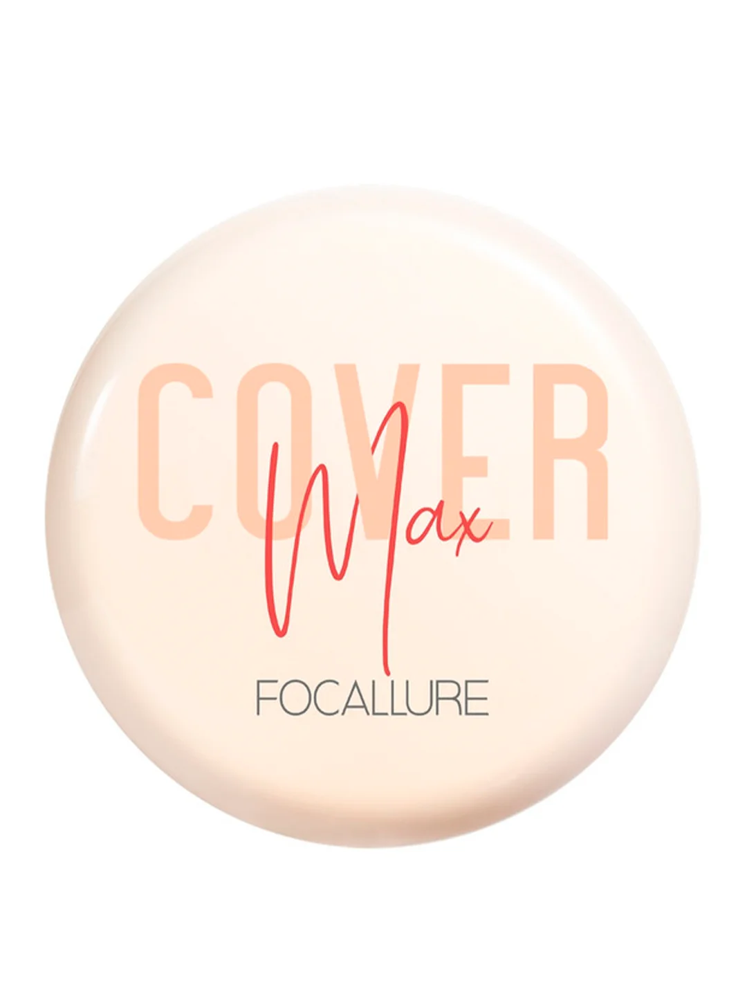 FOCALLURE Пудра для лица Covermax Two way cake Pressed Powder 03 натуральный бежевый