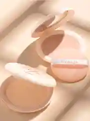FOCALLURE Пудра для лица Covermax Two way cake Pressed Powder 03 натуральный бежевый