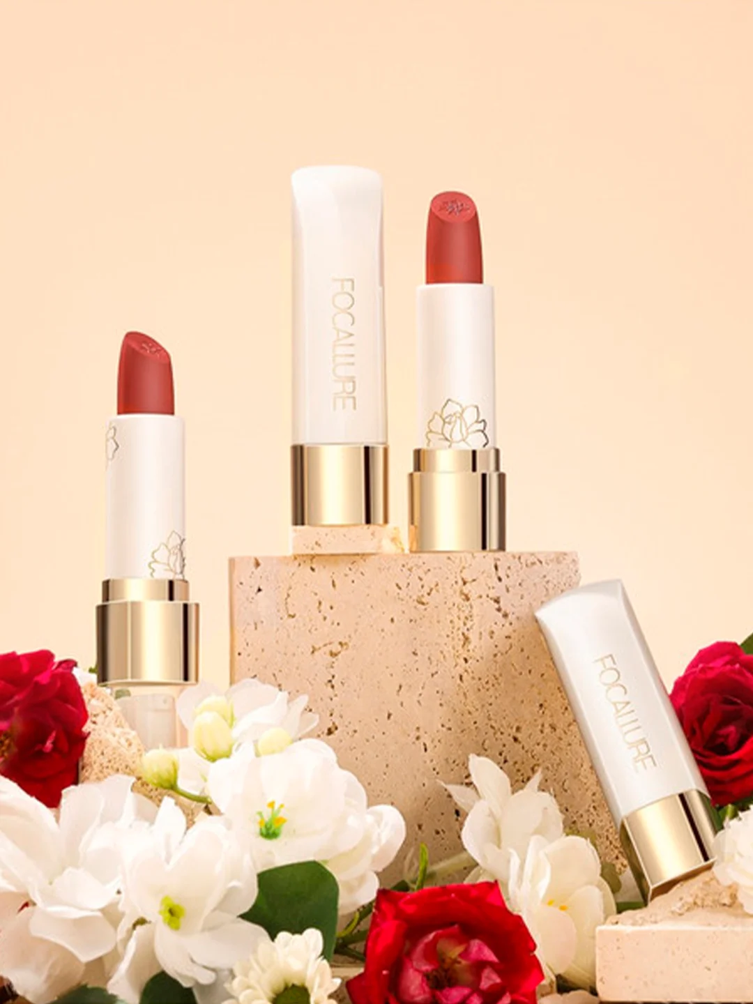 FOCALLURE Помада для губ Pure Matte Lipstick тон 203, 3,7 г