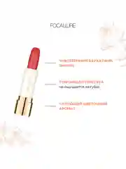 FOCALLURE Помада для губ Pure Matte Lipstick тон PK02, 3,7 г