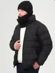 Черный шапка мужская, шапка и снуд