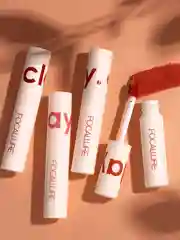FOCALLURE Помада для губ жидкая матовая Clay Pillowy Soft Liquid Lipstick тон 003, 2 г