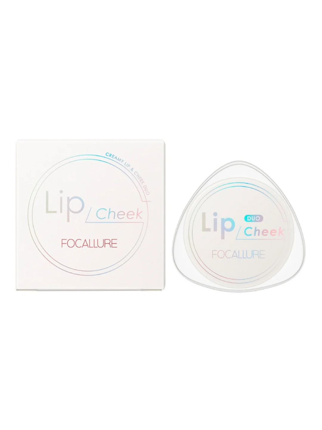 FOCALLURE Кремовые румяна помада Creamy Lip & Cheek Duo тон D06, 5 г