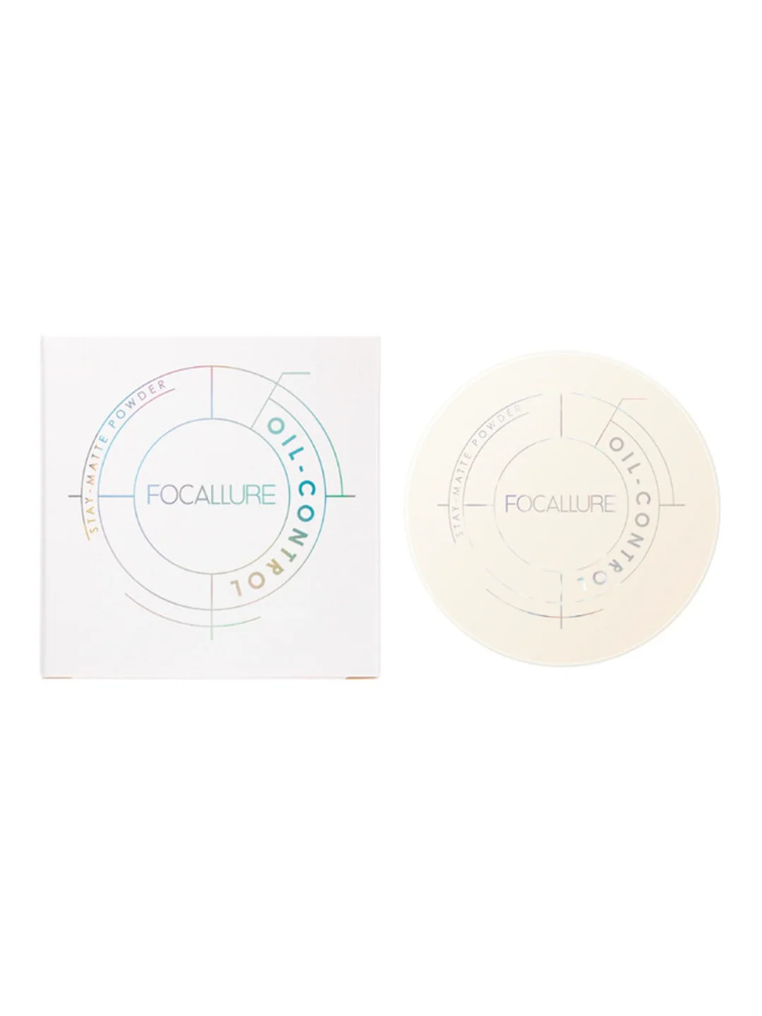 FOCALLURE Пудра для лица Oil control Stay matte Powder тон 002, 10 г