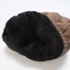 Серый шапка женская, двухслойная, на весну и зиму, однотонная, 5 цветов