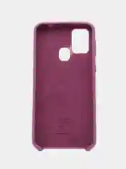 Фиолетовый защитный силиконовый чехол Silikone Cover для Samsung M31