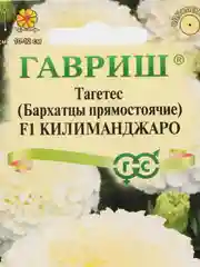 Набор семян,Бархатцы Килиманджаро (2 пачки)