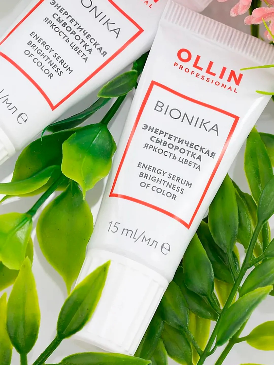 Сыворотка для окрашенных волос OLLIN PROFESSIONAL BIONIKA Яркость цвета, 6 х 15 мл