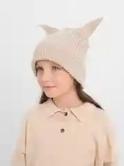 Бежевый шапка