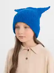 Синий шапка