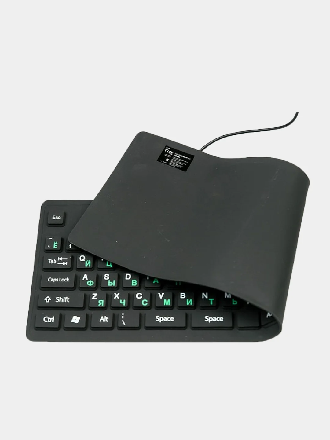 Клавиатура гибкая проводная Dialog KFX-05U