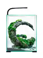 Аквариум для рыб и креветок AQUAEL Shrimp Set Smart Led Day&Night 30, черный, 30 л