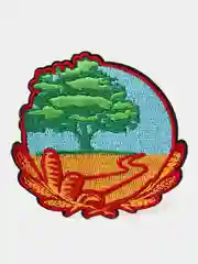 Лесной зеленый термонашивки Nature