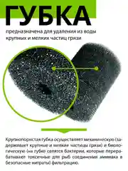Турбофильтр Акваэль (AQUAEL) 2000 внутренний, до 2000л/ч