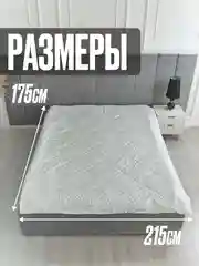 Белый одеяло всесезонное из синтепона, тик, 200 г/м, размеры 145 x 215 см и 175 x 215 см