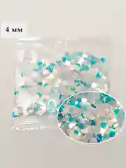 Конфетный блестки для дизайна ногтей, пайетки для маникюра и педикюра