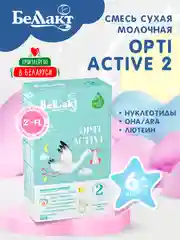 Смесь сухая молочная Bellakt Opti Activе 2 нач.адап. с 6 до 12 месяцев., 400 г